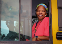  Bus Driver in Bus